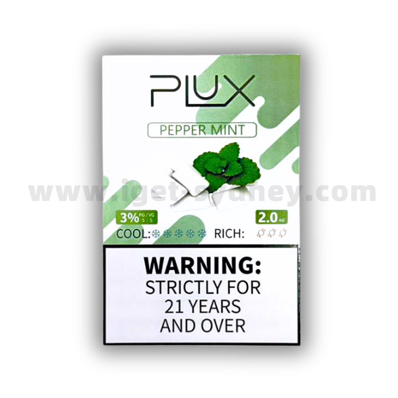 PLUX POD - Pepper Mint (3 pack)