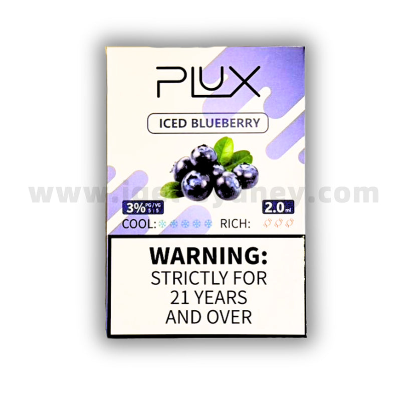 PLUX POD - lced Blueberry (3 pack)