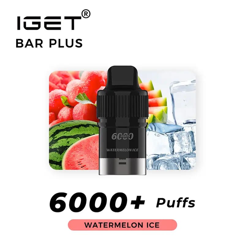 IGET Bar Plus Pod 6000 Puffs